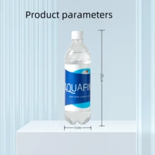 1pc Creative Blue And White Water Bottle Storage Safe, Large Capacity, Multi-Functional Water Bottle Safe To Store Money, Bank Cards, Keys And Cash While Riding, Hiking, Running, Shopping, Etc. - Standard - View 3