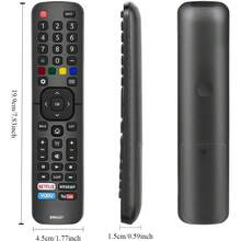 EN2B27 English Remote Controls Suitable For Hisense TV Remote Control ABS Replacement - Black - View 1
