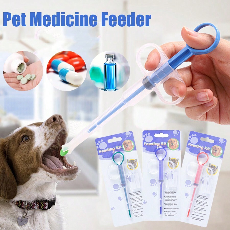 Pet Pill Plunger Popper For Small Cat And Dog Pill Guns, Soft Tipped