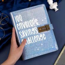 100 Envelopes Saving Challenge Binder, Money Saving Challenge Budget Binder With 100 Cash Envelopes, Savings Challenges Book With Lock, Easy And Fun Way To Save 5050 Dollars - Multicolor - View 13