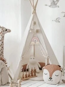 1pc Handmade Rainbow Multicamadas Decoração Pendurada Para Quarto de Bebê Chá de Bebê Família Decorações Presentes, Para