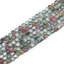 105pcs 6mm Rose Shaped AB Color Glass Crystal Loose Beads String For DIY Necklaces And Jewelry Making - One Bag - View 18