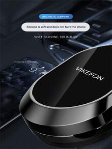 VIKEFON 1080° Rotation Foldable Car Magnetic Phone Holder Universal Air Vent Mount GPS Compatible With Iphone Samsung In Car Phone Stand - Multicolor - View 8