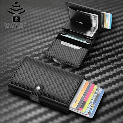 Herren-Geldbörsen Bankkartenetui Kleines Leder Schlanke Dünne Magische Geldbörse Smart Malist Geldbörse 2024 Geldbörse für Frauen Geldbörse Herren Halloween Geldbörse Schwarz S Valentinstagsgeschenk Weihnachtsgeschenke Kartenhalter Geldbörse Visitenkartenhalter Kreditkartenhalter für Männer Mini-Geldbörse Kartengeldbörse RFID-Geldbörse