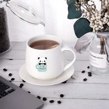 60pcs Panda Self-Adhesive Graffiti Stickers, Cute Cartoon Notebook Laptop Luggage Stationery Stickers - Multicolor - View 8
