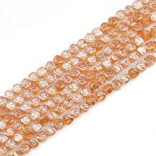 105pcs 6mm Rose Shaped AB Color Glass Crystal Loose Beads String For DIY Necklaces And Jewelry Making - One Bag - View 24