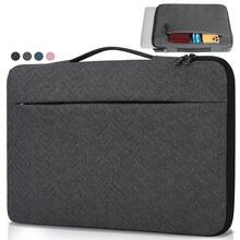Funda para Laptop 13.3 15.6 Pulgadas,Portafolios para Laptop Hombre y Mujer Impermeable Maletin para Laptop Compatible con 13-15.6 Pulgadas Laptop - Gris - Ver 2