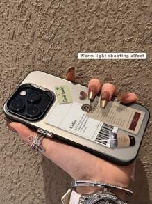 Eine modische, stoßsichere Handyhülle mit Kaffee Druckmuster, kompatibel mit iPhone 11 12 13 14 11Pro Max 12Pro Max 13Pro Max 14Pro Max XR 15 15 Pro 15 Pro Max, Samsung Galaxy A05 A15 A25 A35 A55 S23 S24