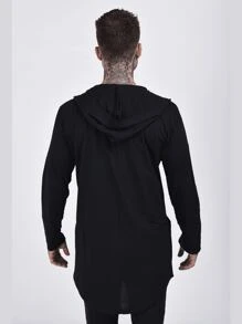 Men Overcoats - Black - View 3