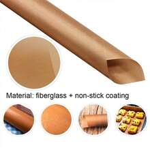 High Temperature Resistant Reusable Oil-Proof Baking Sheet For Household Oven Cake Baking, - White - View 9