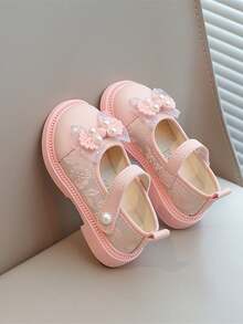 Girls' Princess Shoes, New Style For Spring/Autumn 2024, Shoes For Girls - Pink - View 6