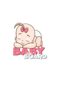 1pc Cute Cartoon Baby On Board Car Sticker, Decorative Decal For Sleeping Baby Inside The Car - Multicolor - View 7