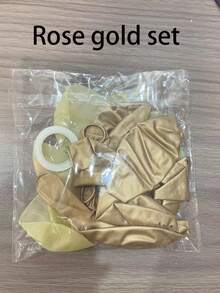 10入組 12英寸印刷Happy Birthday氣球，多彩氣球套裝適用於婚禮裝飾、生日派對裝飾、週年慶祝和聖誕裝飾(顏色：金色、銀色、玫瑰金色、藍色、綠色、紫色、粉紅色)；包括隨機顏色的絲帶 - 彩色 - 查看 14