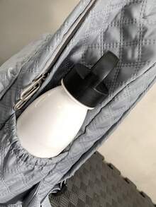 男女皆宜，背包防水尼龙，适合健身房购物运动瑜伽，腰包旅行背包，男式，学校背包，大容量，便携式，笔记本电脑隔层，适合青少年女孩女士大学生，男孩和男人，大学，小学，初中，高中，工作，商务，通勤，户外，旅行，郊游学校背包返校学习用品书包大容量书包 - 灰色 - 查看 7