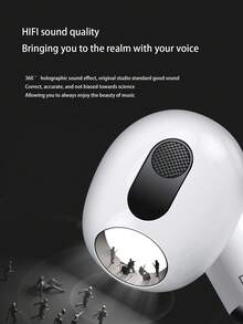 AIRUIKA PROS Wireless Bluetooth Earphones ENC Noise-Proof 5.2 Semi-In-Ear Sports TWS With Ultra-Long Battery Life For IOS, Android, And Other Devices - PROS - View 6