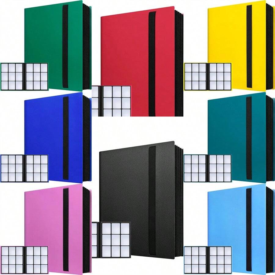 Christmas Decoration Trading Card Binder 9 Pocket Pages, Sports Hockey