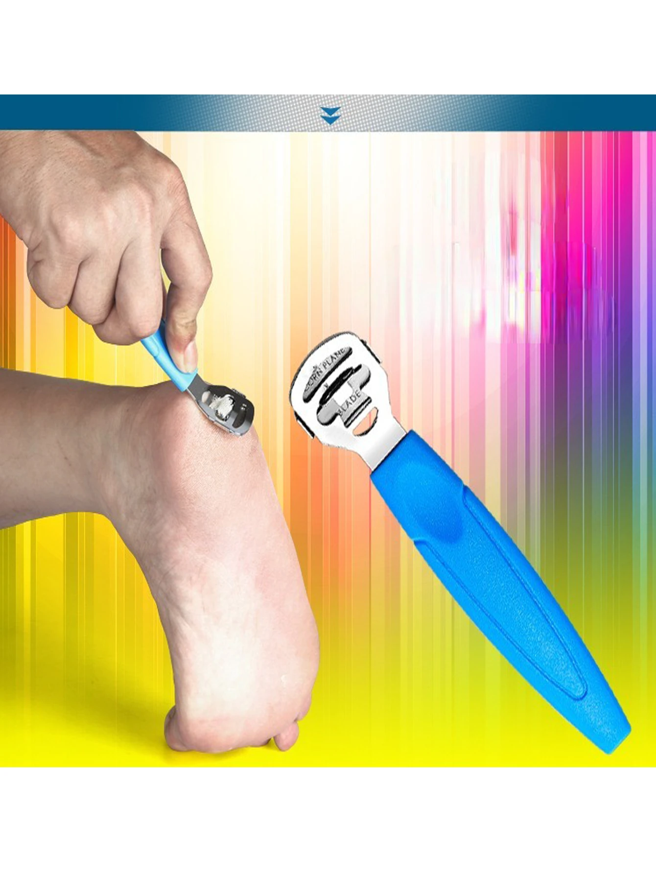 8pcs Pedicure Knife Set Foot Sharpening Razor Foot Sharpening Tool To