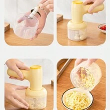 2-In-1 Cooking Machine Wireless Electric Mini Cooking Machine - Eggbeater Cream Blender - Handheld Charging Garlic Cooking Machine - Multicolor - View 7