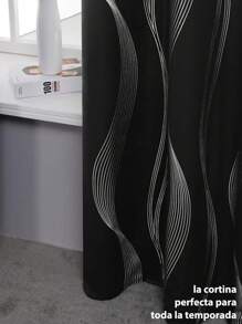 Curtains - Black - View 2