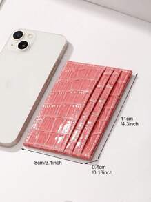 Solid Color Simple Casual Card Case Card Holder Card Holder Wallet Business Card Holder Credit Card Holder Card Holder Women For Women Mini Wallet Card Wallet