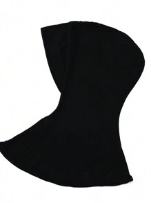 1pc Plain Jersey Under Scarf Cap Hijab - Multicolor - View 4