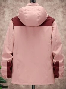 YOMEGO Veste d'hiver pour femmes 3 en 1 résistante à l'eau et coupe-vent, manteau de ski avec doublure chaude, manteau à capuche amovible et élégant pour femmes, parfait pour les aventures extérieures, le jogging, la randonnée et le camping