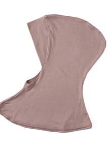 1pc Plain Jersey Under Scarf Cap Hijab - Multicolor - View 6