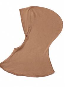 1pc Plain Jersey Under Scarf Cap Hijab - Multicolor - View 5