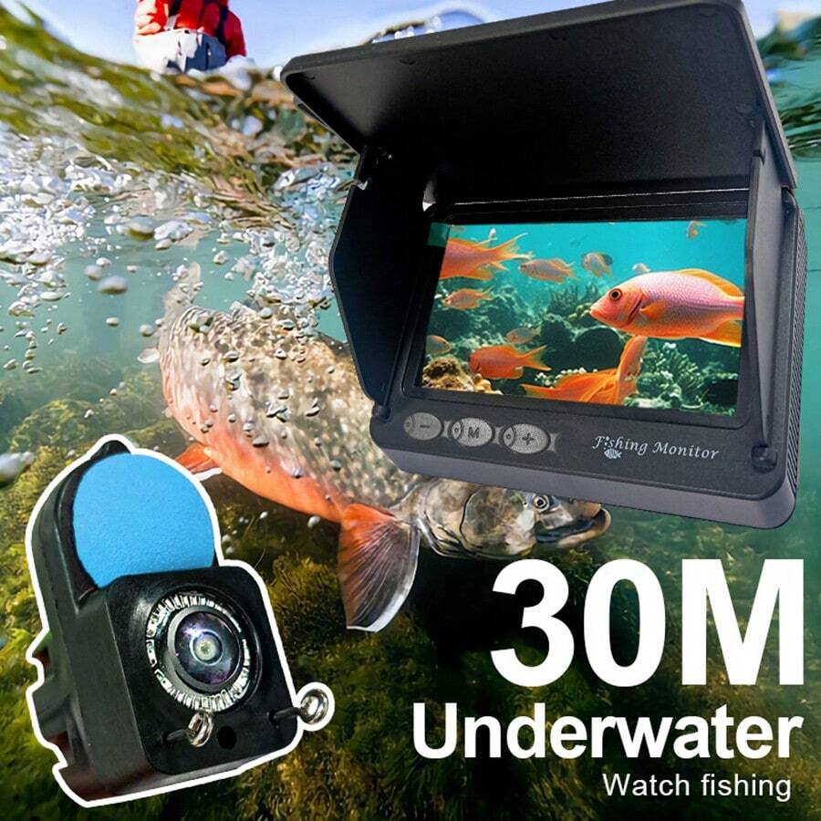 4.3Inch Underwater Fish Finder With HighDefinition Visual Anchor Fish