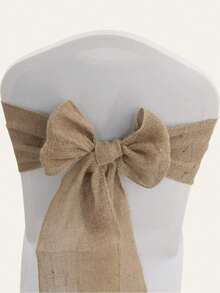 Burlap Roll Fabric Ribbon, Burlap Ribbon For Crafts, Burlap Flower Wrap, Rustic Ribbon For Gifts, Holidays And Decorations - Khaki - View 5