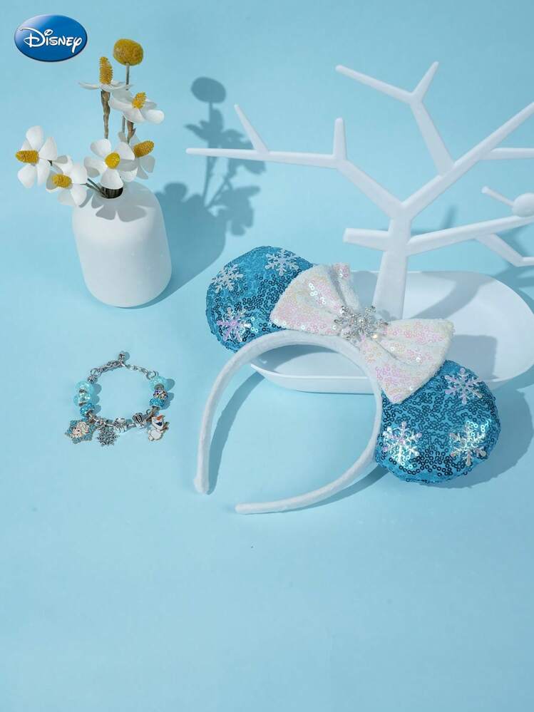 【BaubleBar】ディズニー スノーフレーク 雪の結晶 カチューシャ 公式】ディズニーストア.jp | 【再入荷】エルサ キッズ用