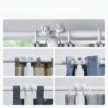 Curtain Opener - Bluetooth Remote Control Smart Curtain With App/Timer, Upgraded High-Performance Motor, Add  Hub To Work With Alexa,  Home, HomeKit (Curtain 3, Rod) - 1 - View 3