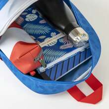 Cerdá Sonic 3D  Children's Backpack - Ideal For Little  Fans. Three-Dimensional Design And Vibrant Character Details. Perfect For Carrying School Supplies And Accessories - Multicolor - View 5