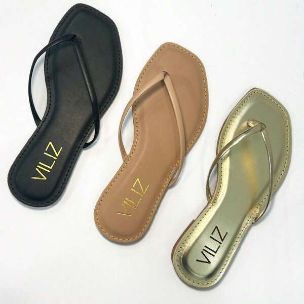 Sandália Rasteira Feminina Rasteirinha Chinelo