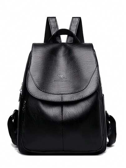 حقيبة ظهر نسائية من ماركة فاخرة 2025 ذات جودة عالية من الجلد، حقيبة ظهر للسفر، أكياس مدرسية عصرية للبنات شنطه جامعه شنط جامعات شنطة ظهر للسفر حقيبه جامعه