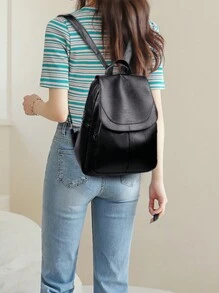 حقيبة ظهر نسائية من ماركة فاخرة 2025 ذات جودة عالية من الجلد، حقيبة ظهر للسفر، أكياس مدرسية عصرية للبنات شنطه جامعه شنط جامعات شنطة ظهر للسفر حقيبه جامعه