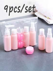 11pcs/Set Refillable Silicone Flexible Tube Travel Bottles Set - Leak Proof And Squeezable For Shampoo, Lotion, And Toiletries - Perfect For Carry On And On-The-Go Use,Travel Bottles Set, Refillable Cosmetic Containers Empty Shampoo Shower Gel Tubes For Toiletries Shampoo And Body Wash Liquid Travel Bottles Lotion Sub Bottle Squeezable Containers.Travel Bottles For Toiletries Leakproof Refillable Travel Size Containers For Shampoo Conditioner Liquids Lotion Soap Body Wash Men And Women Business, Portable Accessories Storage