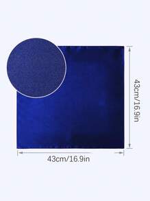 High-Quality Satin Napkins, Soft And Square Shaped, Ideal For Dinner Parties, Wedding Receptions, Festive Table Decoration - Multicolor - View 3
