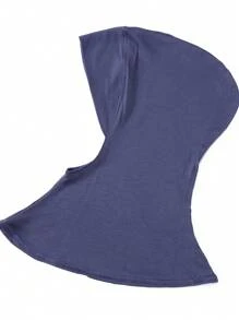 1pc Plain Jersey Under Scarf Cap Hijab - Multicolor - View 26
