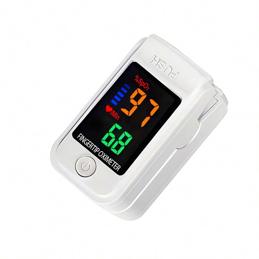 Portable Fingertip Pulse Oximeter Blood Oxygen Saturation Monitor