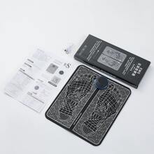 Masajeador de pies EMS, almohadilla para pies con terapia de pulso en el hogar, almohadilla para masaje de pies, masaje de pies inteligente. - Multicolor - Ver 1