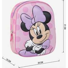 Cerdá Disney 3D Children's Backpack - Ideal For Little Fans. Three-Dimensional Design And Lovely Details - Multicolor - View 3