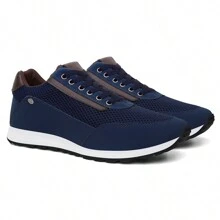 Men Sneakers - 藏蓝色 - 查看 1