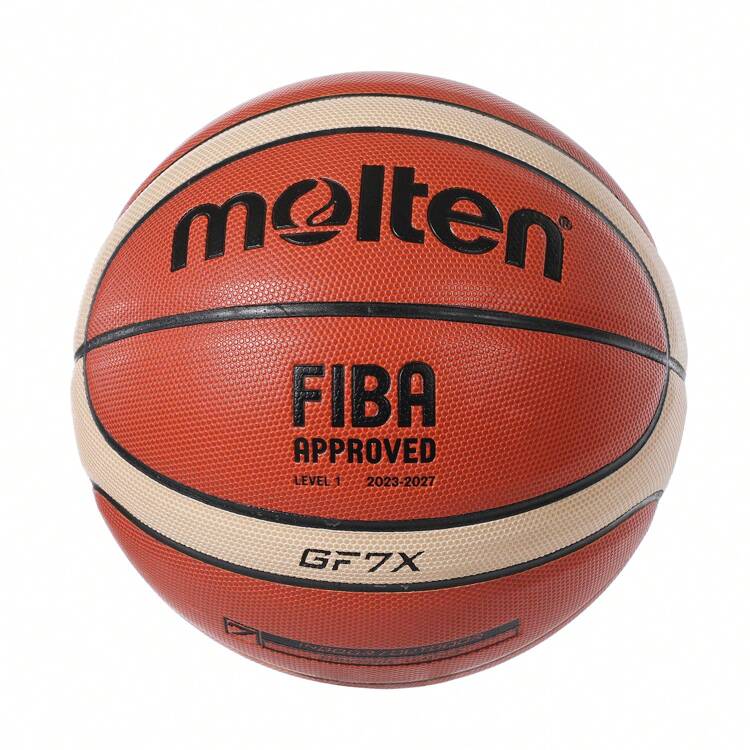モルテン Molten バスケットボール 公式サイズ 7 FIBA GL7 革製 Amazon | Molten レザーバスケットボール、オレンジ/タン、中間