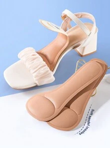 1 Cặp Đế Lót Đệm Cao Gót, Miếng Lót Gót Chân Thấm Hút & Mềm Mại Chống Trơn Trượt, Miếng Lót Giày Nữ, chống Trượt Cho Giày Cao Gót & Dép - đế lót giày cao gót - Xem 1