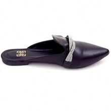 Women Slides - Black - View 5