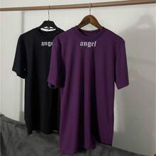 Men T-Shirts - 紫色 - 查看 2