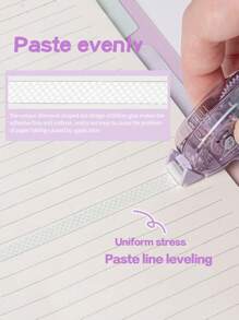 1 Keo dán chấm đá Rhinestone màu trong suốt, dễ nhìn và di động, dễ dán và lau chùi khi quay lại trường - hình dạng - Xem 4