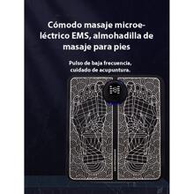 Masajeador de pies EMS, almohadilla para pies con terapia de pulso en el hogar, almohadilla para masaje de pies, masaje de pies inteligente. - Multicolor - Ver 2