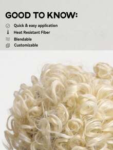 8 Inches 65g Synthetic Messy Bun Wave Curly Hair Buns Hair Piece Extensions For Women Elastic Wrap Around Drawstring - Gold - View 6